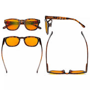 eyekeeper.com 4 Pack Square Blue Light Blocking Reading Glasses DS089 Eyeglasses