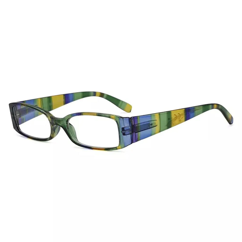 eyekeeper.com 4 Pack Stripe Pattern Stylish Reading Glasses R040S Eyeglasses