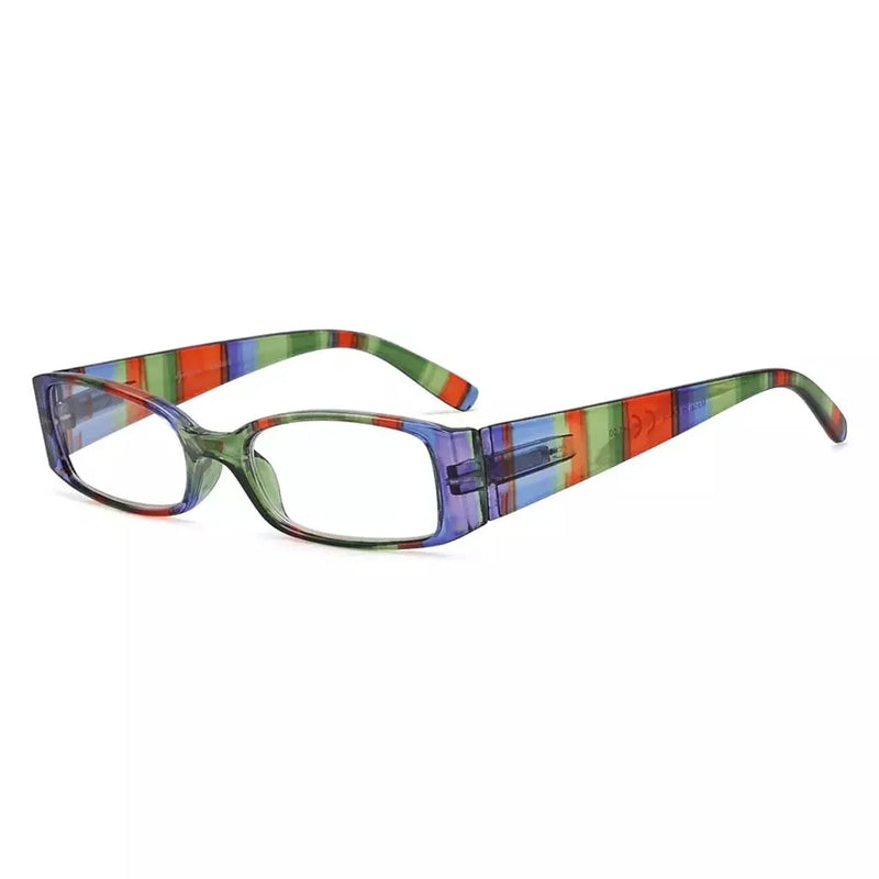 eyekeeper.com 4 Pack Stripe Pattern Stylish Reading Glasses R040S Eyeglasses