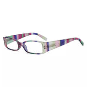 eyekeeper.com 4 Pack Stripe Pattern Stylish Reading Glasses R040S Eyeglasses