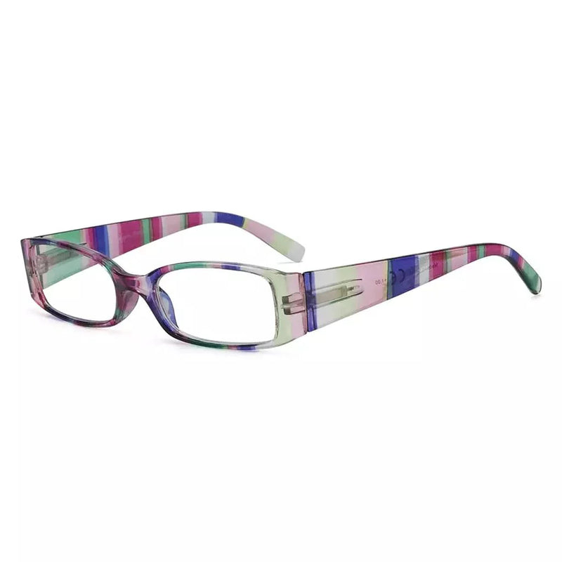 eyekeeper.com 4 Pack Stripe Pattern Stylish Reading Glasses R040S Eyeglasses
