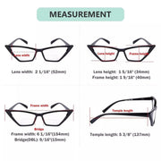 eyekeeper.com 4 Pack Stylish Bifocal Reading Glasses Cat-eye Readers BR2131 Eyeglasses