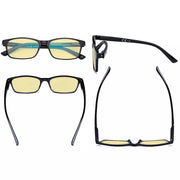 eyekeeper.com 4 Pack Stylish Blue Light Blocking Reading Glasses TME19042 Eyeglasses