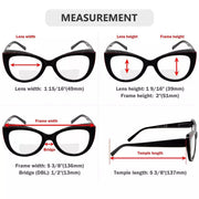 eyekeeper.com 4 Pack Stylish Cat-eye Bifocal Reading Glasses Cute Readers BR2118 Eyeglasses