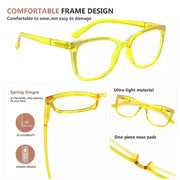 eyekeeper.com 4 Pack Stylish Cat-eye Chic Colorful Reading Glasses R2030 Eyeglasses