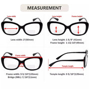 eyekeeper.com 4 Pack Stylish Elegant Bifocal Reading Glasses Retro Readers BR2011 Eyeglasses