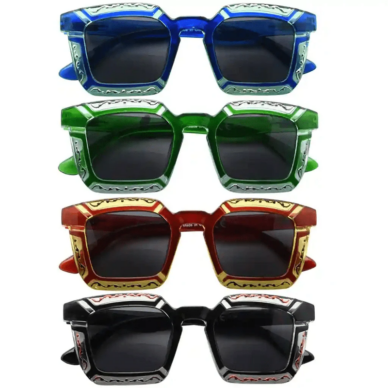 eyekeeper.com 4 Pack Stylish Floral Pattern Bifocal Sunglasses SBR2106 Sunglasses