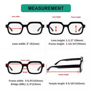 eyekeeper.com 4 Pack Stylish Progressive Multifocus Reading Glasses M2130 Eyeglasses