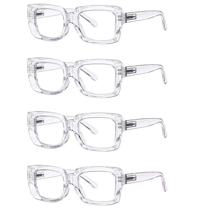 eyekeeper.com 4 Pack Trendy Reading Glasses Thicker Frame Readers R9107 Eyeglasses White Smoke Tortoise-4pcs / without magnification,Tortoise-4pcs / +0.50,Tortoise-4pcs / +0.75,Tortoise-4pcs / +1.00,Tortoise-4pcs / +1.25,Tortoise-4pcs / +1.50,Tortoise-4pcs / +1.75,Tortoise-4pcs / +2.00,Tortoise-4pcs / +2.25,Tortoise-4pcs / +2.50,Tortoise-4pcs / +2.