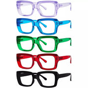 eyekeeper.com 4 Pack Stylish Reading Glasses Fashionable Readers R9107-1 Eyeglasses