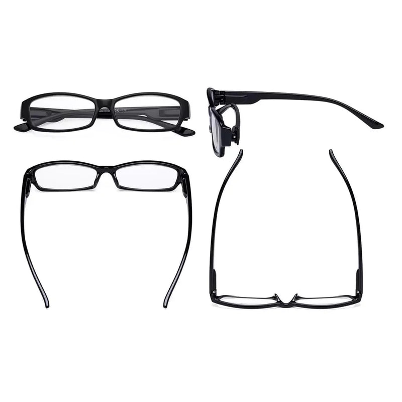 eyekeeper.com 4 Pack Stylish Reading Glasses R9105 Eyeglasses