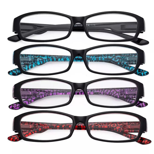 eyekeeper.com 4 Pack Stylish Reading Glasses R9105 Eyeglasses