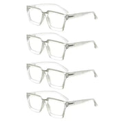 eyekeeper.com 4 Pack Stylish Reading Glasses Thicker Frame Readers R2003 Eyeglasses