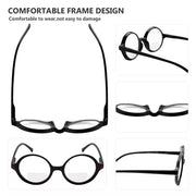 eyekeeper.com 4 Pack Stylish Round Bifocal Reading Glasses BR2025 Eyeglasses