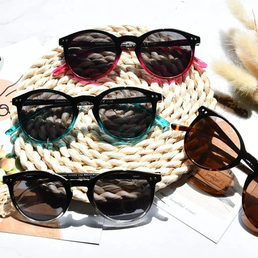 eyekeeper.com 4 Pack Stylish Round Bifocal Reading Sunglasses S005 Sunglasses