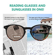 eyekeeper.com 4 Pack Stylish Round Bifocal Reading Sunglasses S005 Sunglasses