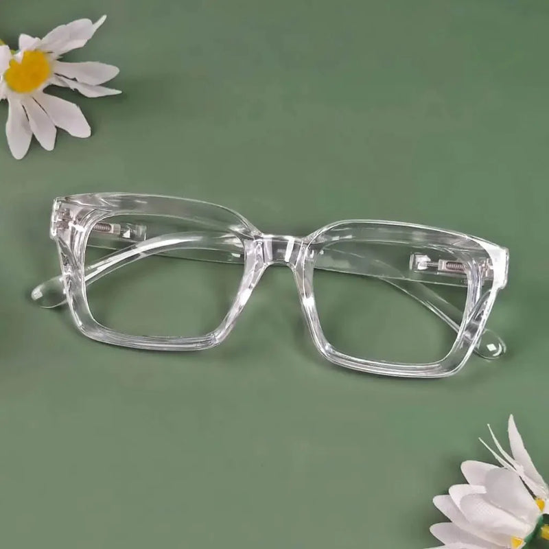 eyekeeper.com 4 Pack Stylish Square Reading Glasses Thicker Frame Readers R9106-A Eyeglasses