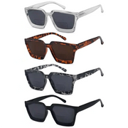 eyekeeper.com 4 Pack Thicker Frame Bifocal Reading Sunglasses SBR2003 Sunglasses