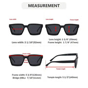 eyekeeper.com 4 Pack Thicker Frame Bifocal Reading Sunglasses SBR2003 Sunglasses