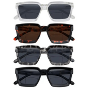 eyekeeper.com 4 Pack Thicker Frame Bifocal Reading Sunglasses SBR2003 Sunglasses