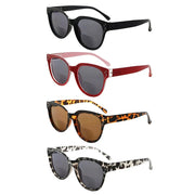 eyekeeper.com 4 Pack Thicker Frame Bifocal Reading Sunglasses SBR9110 Sunglasses