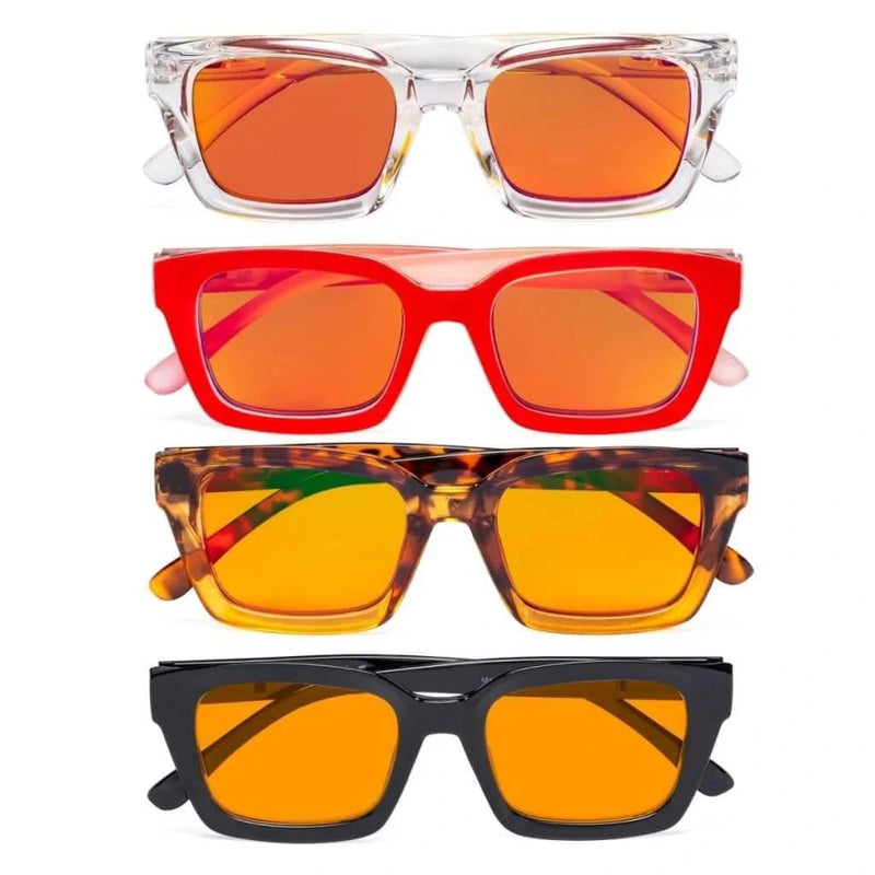 eyekeeper.com 4 Pack Thicker Frame Blue Light Blocking Reading Glasses DS9106 Eyeglasses