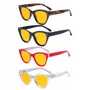 eyekeeper.com 4 Pack Thicker Frame Blue Light Blocking Reading Glasses HP9108 Eyeglasses