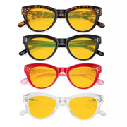 eyekeeper.com 4 Pack Thicker Frame Blue Light Blocking Reading Glasses HP9108 Eyeglasses