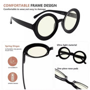 eyekeeper.com 4 Pack Thicker Frame Blue Light Filter Reading Glasses UVR9109 Eyeglasses