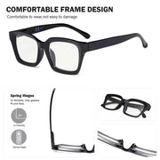 eyekeeper.com 4 Pack Thicker Frame Progressive Multifocus Readers M9106 Eyeglasses