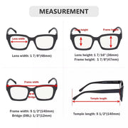 eyekeeper.com 4 Pack Thicker Frame Progressive Multifocus Readers M9106 Eyeglasses