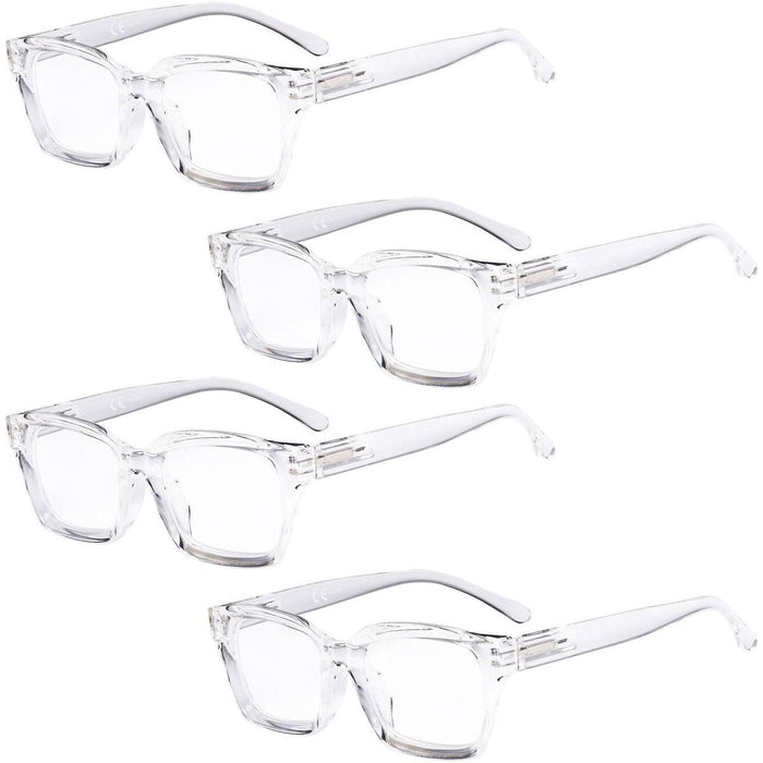 Eyekeeper.Com - 4 Pack Thicker Frame Reading Glasses R9106