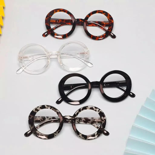 eyekeeper.com 4 Pack Thicker Frame Round Bifocal Reading Glasses SG9109TMP Eyeglasses