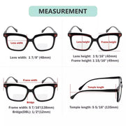 eyekeeper.com 4 Pack Trendy Classic Bifocal Reading Glasses BR2108 Eyeglasses