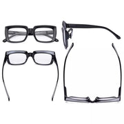eyekeeper.com Thicker Frame Trendy Reading Glasses Stylish Readers R9107 Eyeglasses