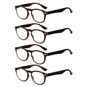 eyekeeper.com 4 Pack Trendy Stylish Design Reading Glasses R086 Eyeglasses