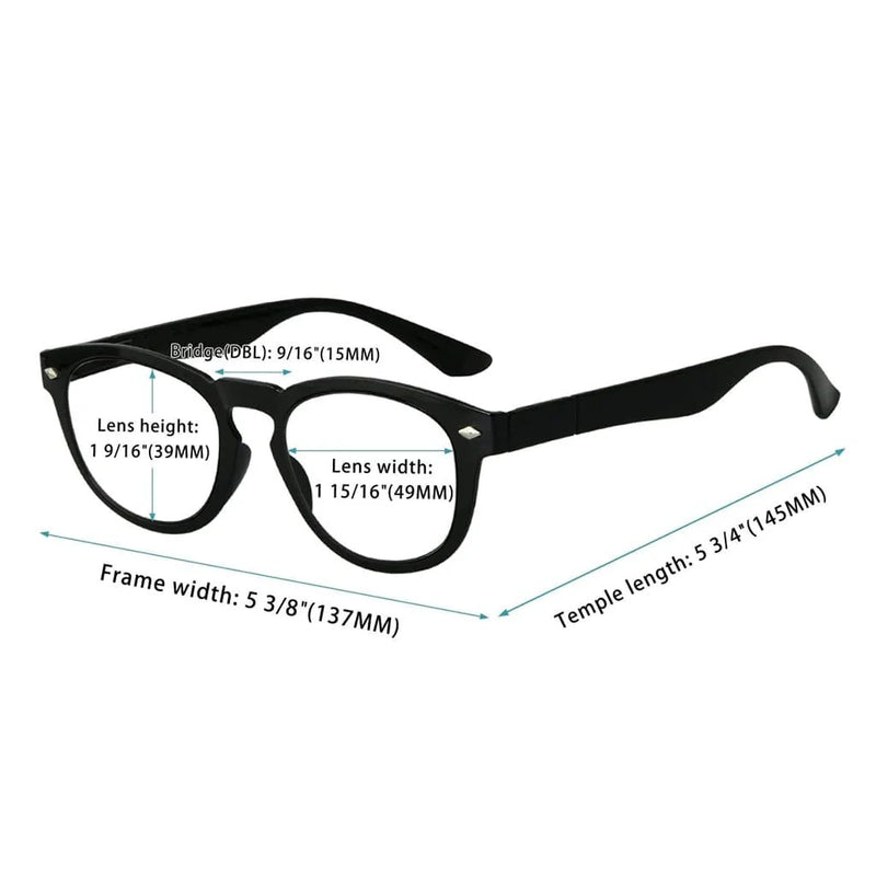 eyekeeper.com 4 Pack Trendy Stylish Design Reading Glasses R086 Eyeglasses