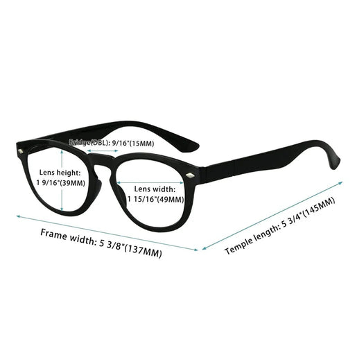 eyekeeper.com 4 Pack Trendy Stylish Design Reading Glasses R086 Eyeglasses