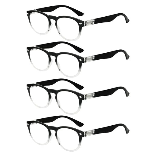 eyekeeper.com 4 Pack Trendy Stylish Design Reading Glasses R086 Eyeglasses