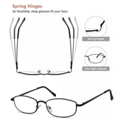 eyekeeper.com 4 Pack Trendy Wire-Rimmed Metal Frame Reading Glasses R3234 Eyeglasses