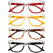eyekeeper.com 4 Pack Two Tone Bifocal Reading Glasses BR2114 Eyeglasses
