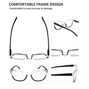 eyekeeper.com 4 Pack Two Tone Bifocal Reading Glasses BR2114 Eyeglasses