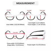 eyekeeper.com 4 Pack Two Tone Bifocal Reading Glasses BR2114 Eyeglasses