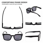 eyekeeper.com 4 Pack Vintage Bifocal Sunglasses Reading Glasses SBR2104 Sunglasses