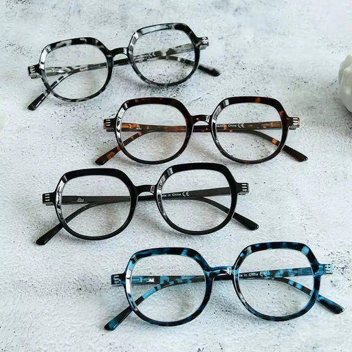eyekeeper.com 4 Pack Vintage Chic Reading Glasses Tortoiseshell Retro Readers R2016 Eyeglasses