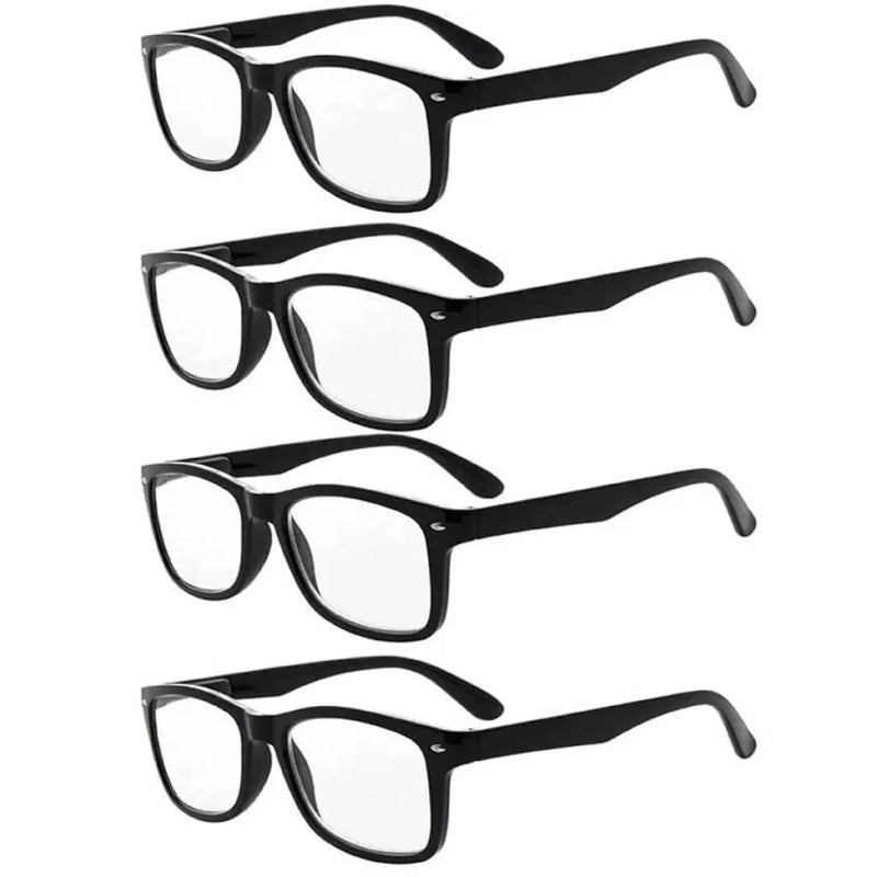 eyekeeper.com 4 Pack Vintage Reading Glasses R075 Eyeglasses