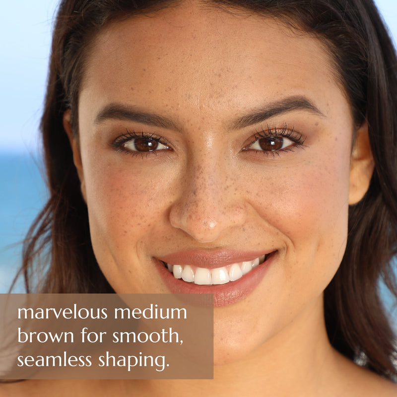 Chella eyebrow pencil Brow & Eye Dark Salmon Beautiful Blonde,Luscious Light Brown,Tantalizing Taupe,Marvelous Medium Brown,Awesome Auburn,Dazzling Dark Brown,Delightful Deep Brown,Graceful Grey,Elegant Ebony