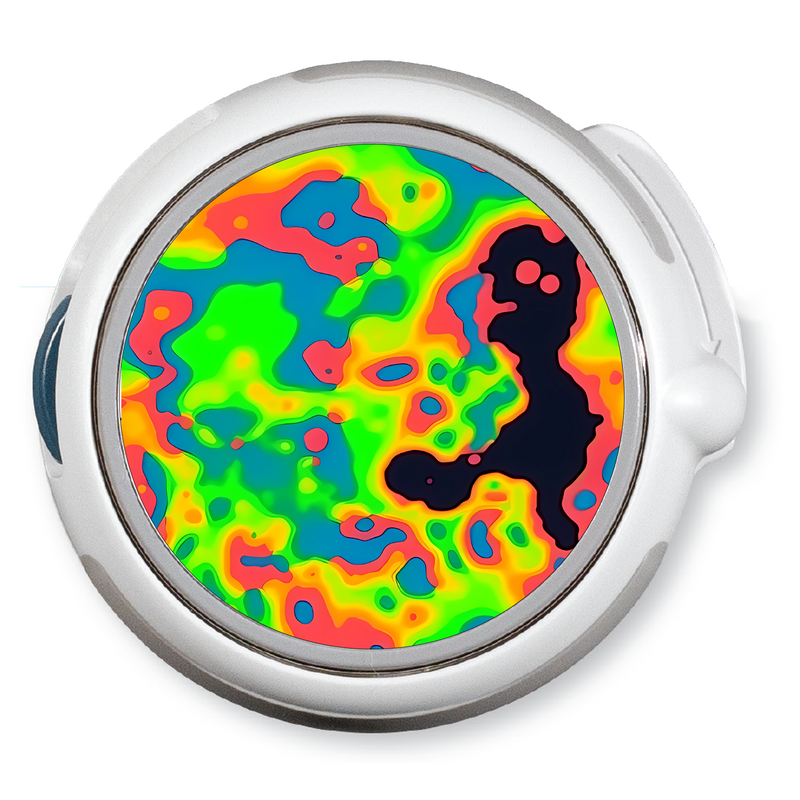 Peelz Heat Mode twiist™ Automated Insulin Delivery System Stickers - Pump Peelz Peelz/Stickers