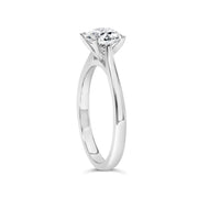 Bids.com 14K White Gold 1.0 Cttw Round Lab Grown Diamond Eagle Claw 4-Prong Set Solitaire Engagement Ring (F-G Color, VS2-SI1 Clarity) - Ring Size 7 Rings