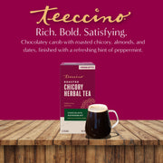 Teeccino Chocolate Peppermint Roasted Herbal Tea Herbal Tea